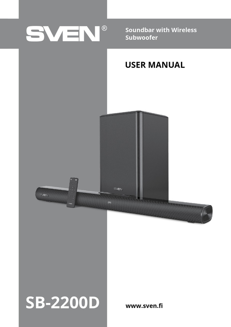 Sven SB-2200D User manual