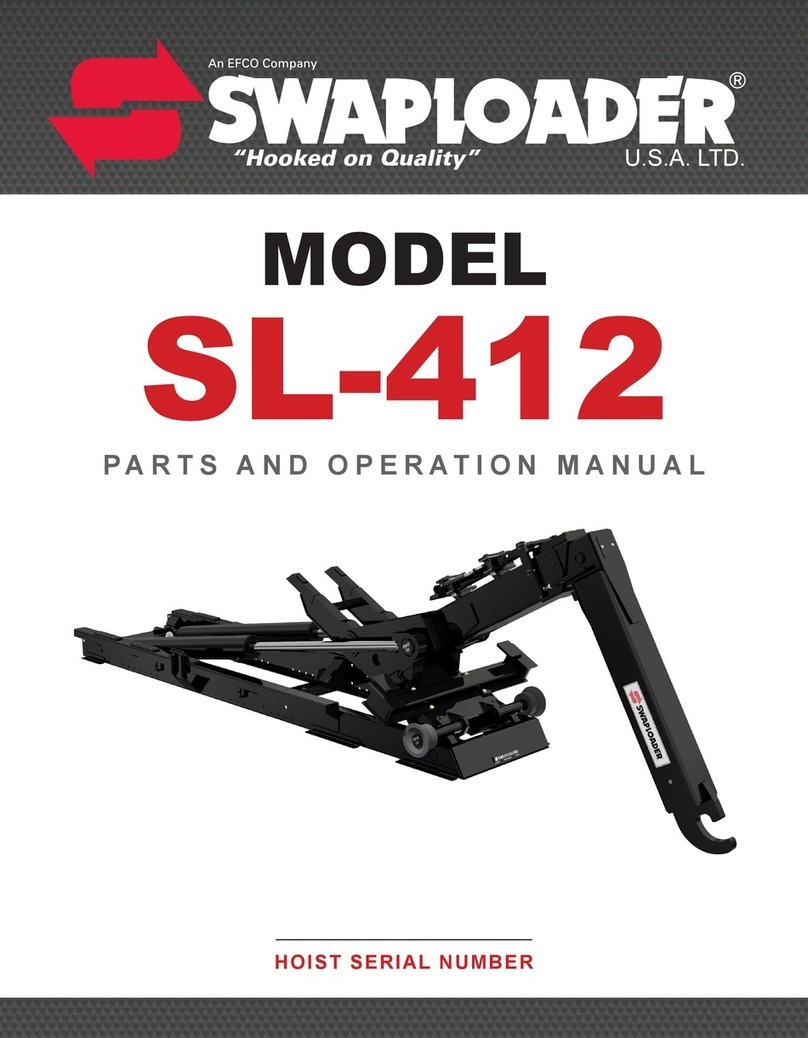 Efco SWAPLOADER SL-412 User manual