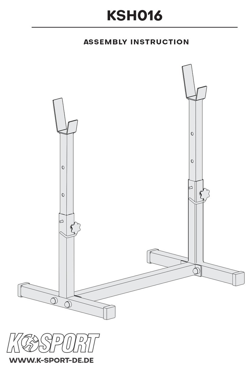K-SPORT KSH016 Assembly instruction