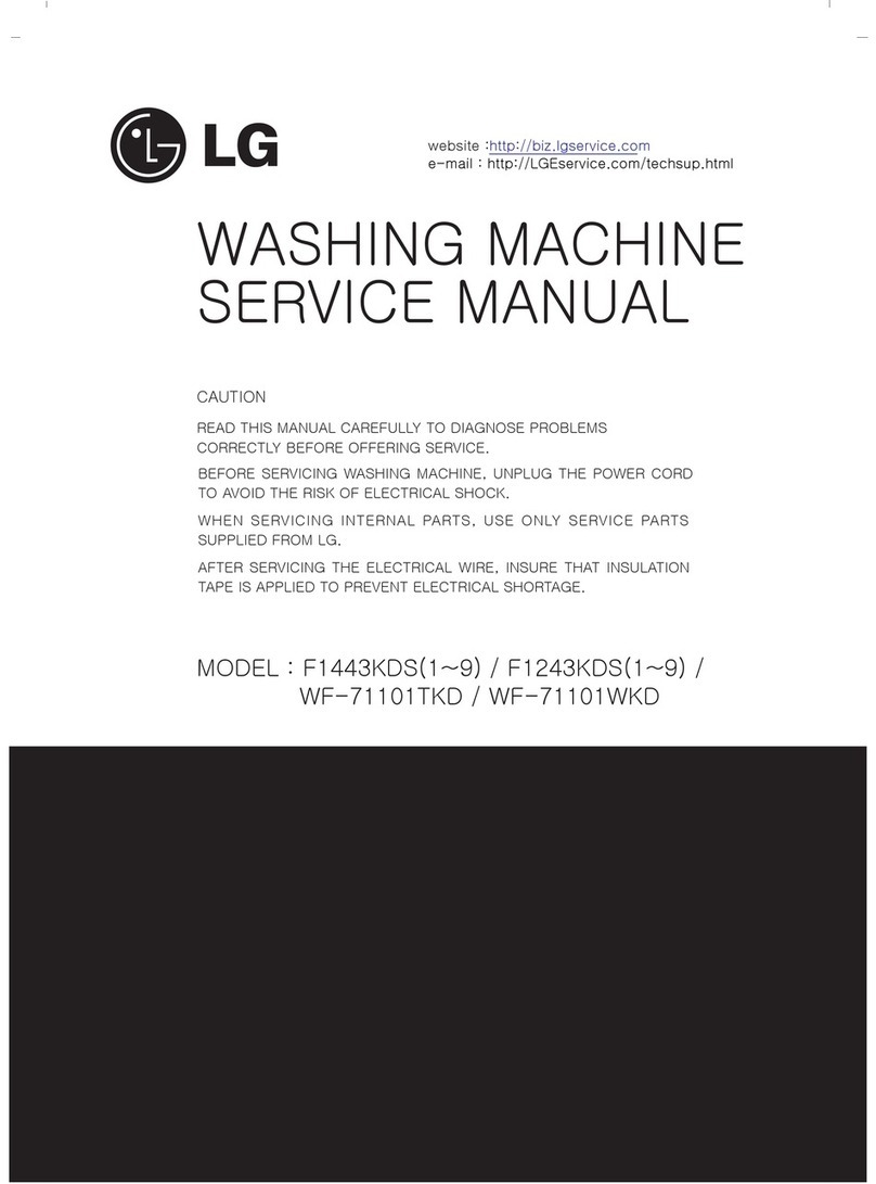 LG F1243KDS Series User manual