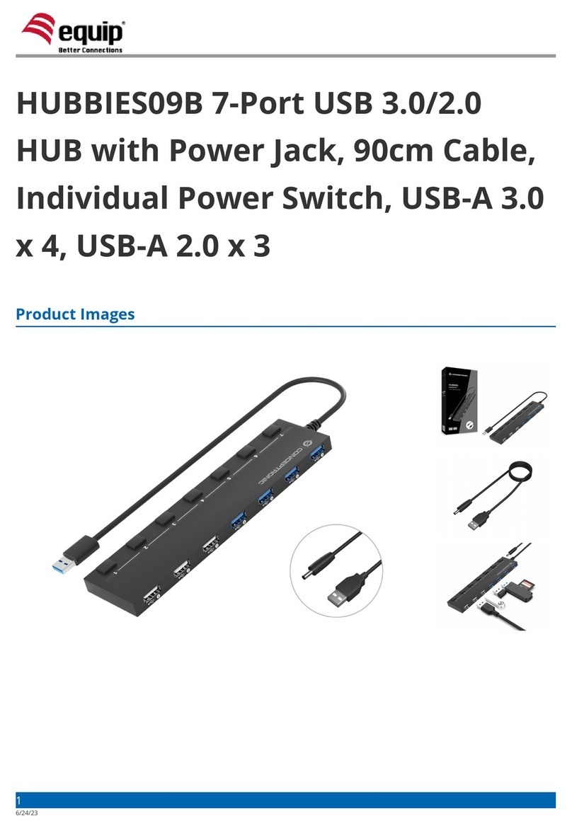 Equip HUBBIES09B User manual