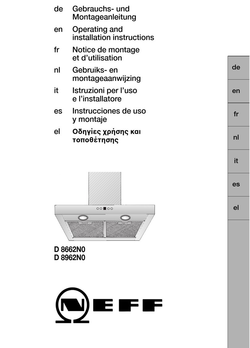NEFF D 8662N0 Operating and installation instructions