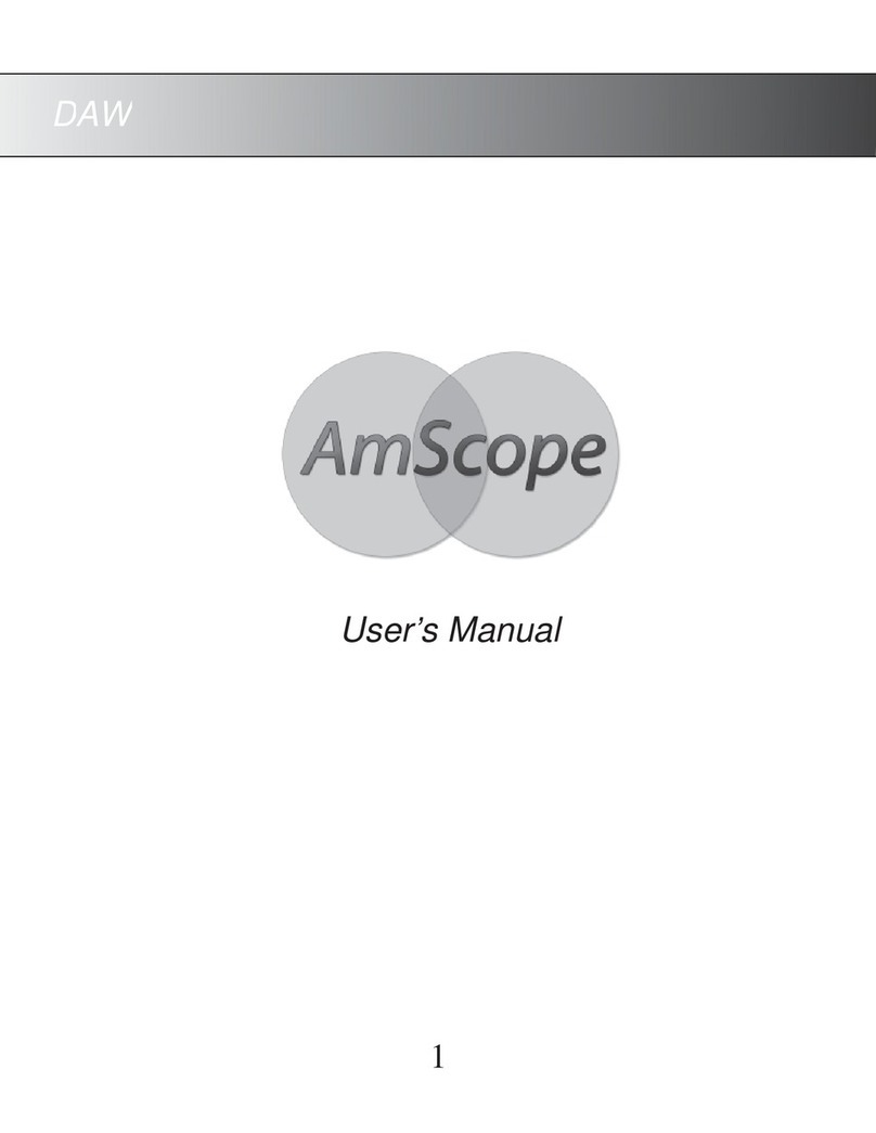 AmScope DAW instruction manual