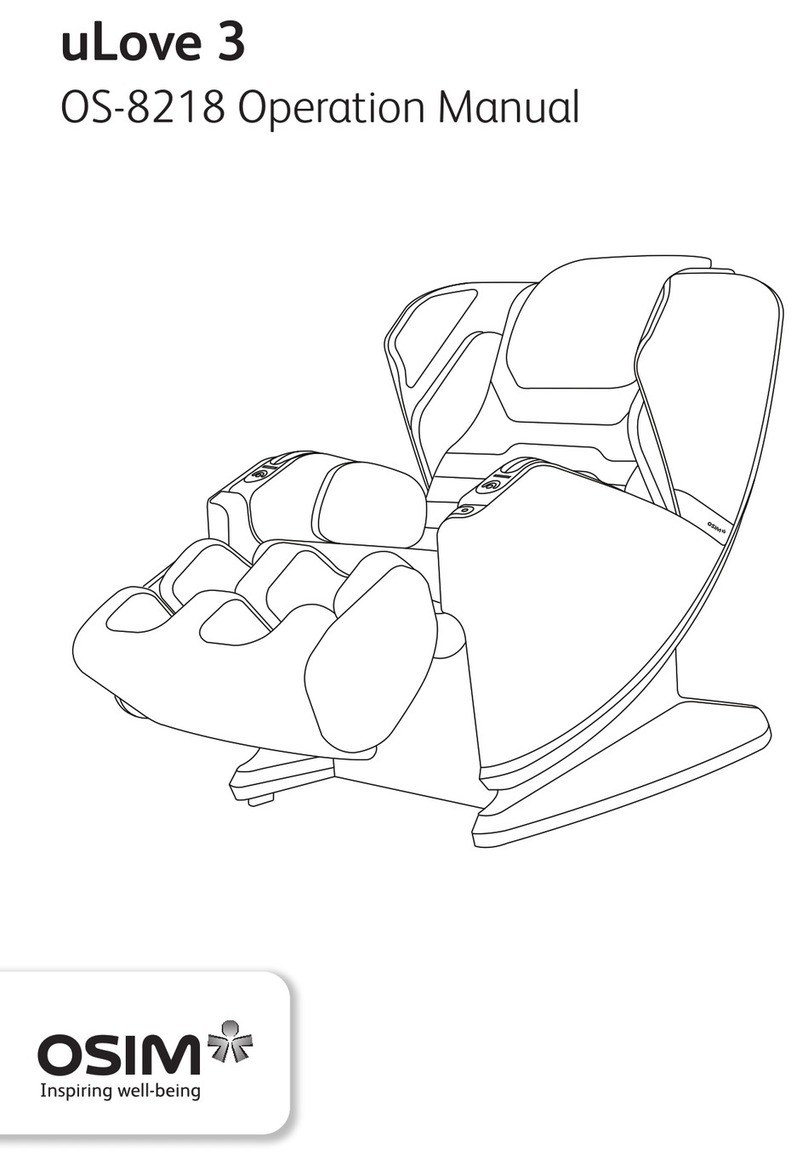 OSIM uLove 3 User manual