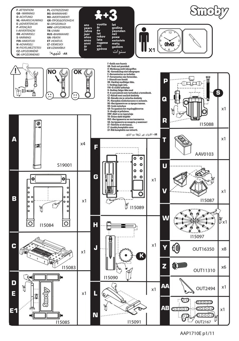 Smoby 7600360730 User manual
