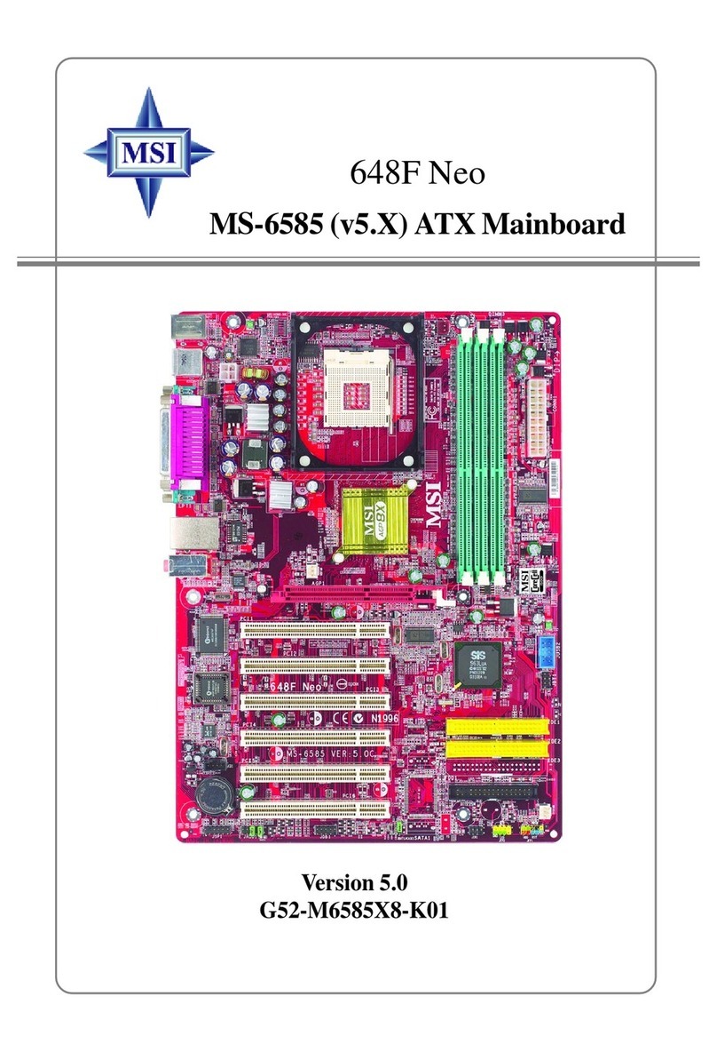 MSI 648F Neo manual