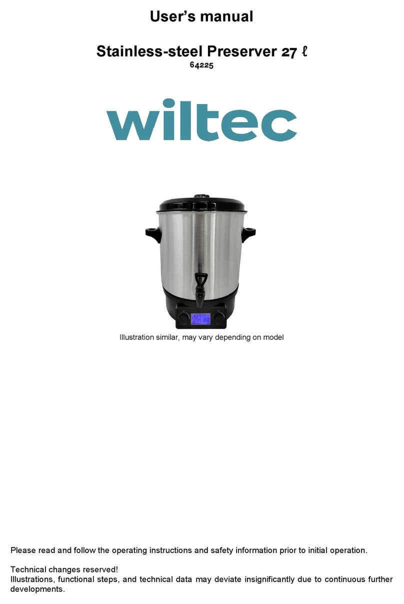 WilTec 64225 User manual