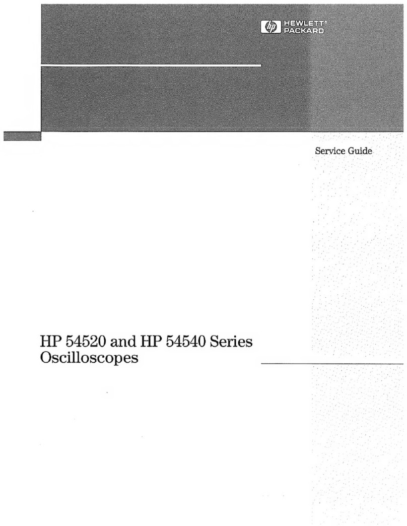 HP 54520 Series User manual