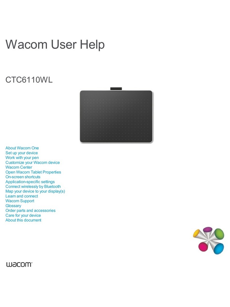 Wacom One User manual