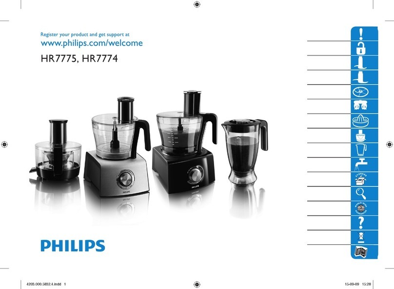 Philips HR7775 manual