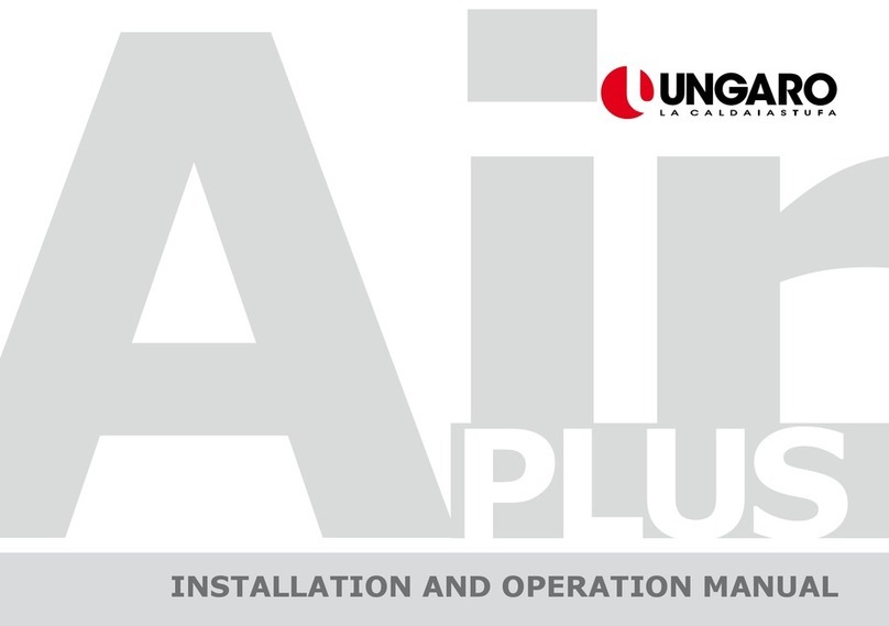 UNGARO FAGIOLO PLUS Installation and operation manual UNGARO FAGIOLO PLUS Installation and operation manual
