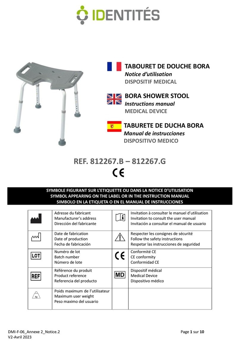 identités BORA 812267.B User manual