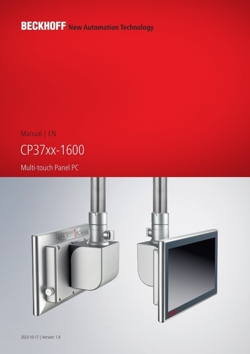 Beckhoff CP37-1600 Series manual