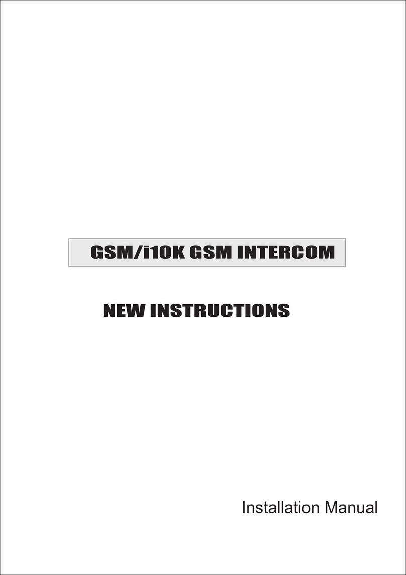 Bpt GSM/i10K quick start guide