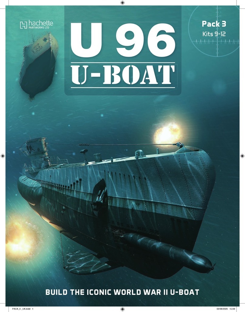 Hachette U-BOAT U 96 User manual Hachette U-BOAT U 96 User manual