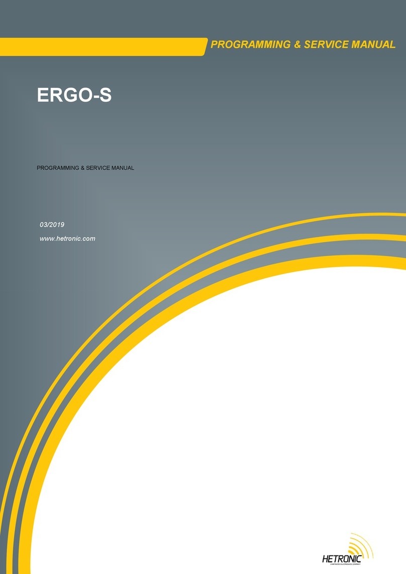 HETRONIC ERGO-S Service manual