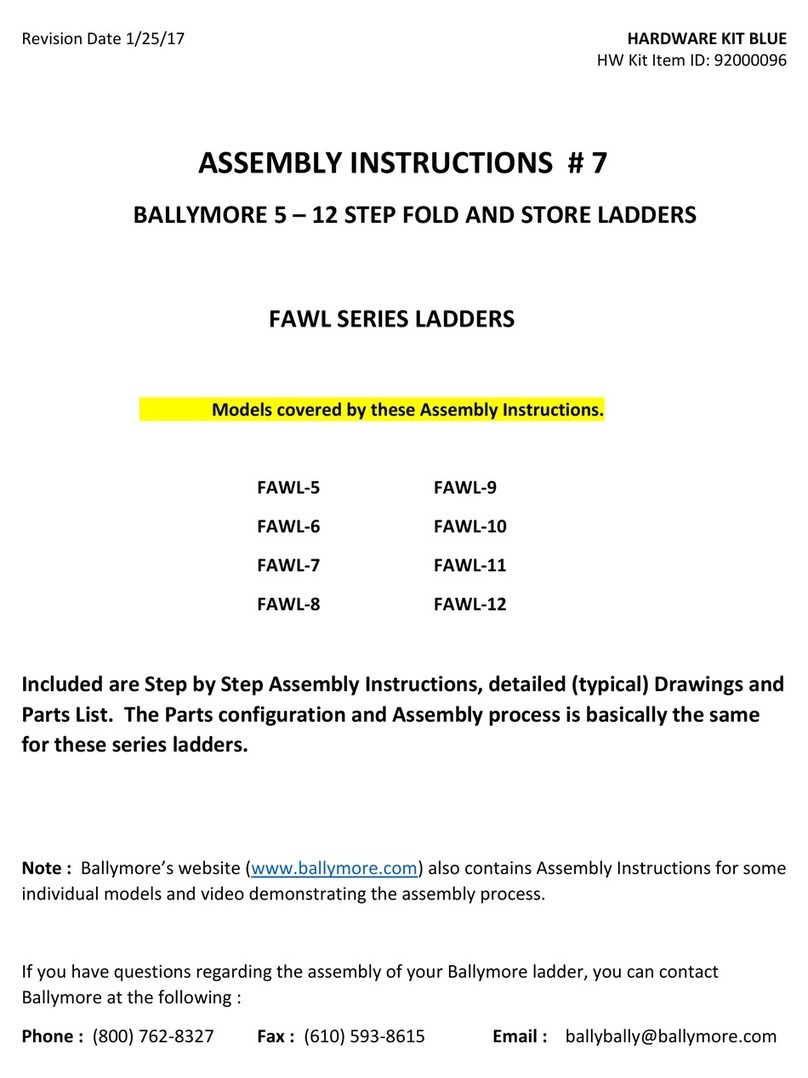 Ballymore FAWL Series Assembly instructions