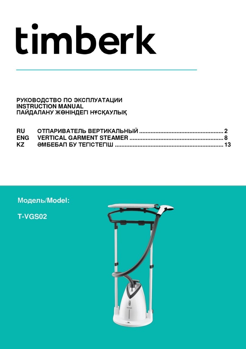 Timberk T-VGS02 instruction manual