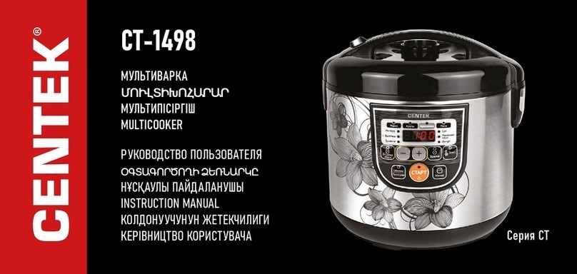 Centek CT Series instruction manual