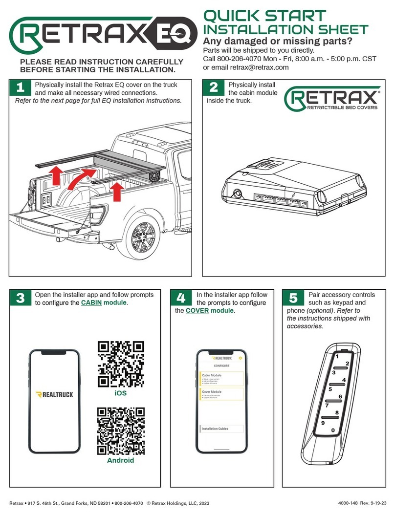 Retrax EQ quick start