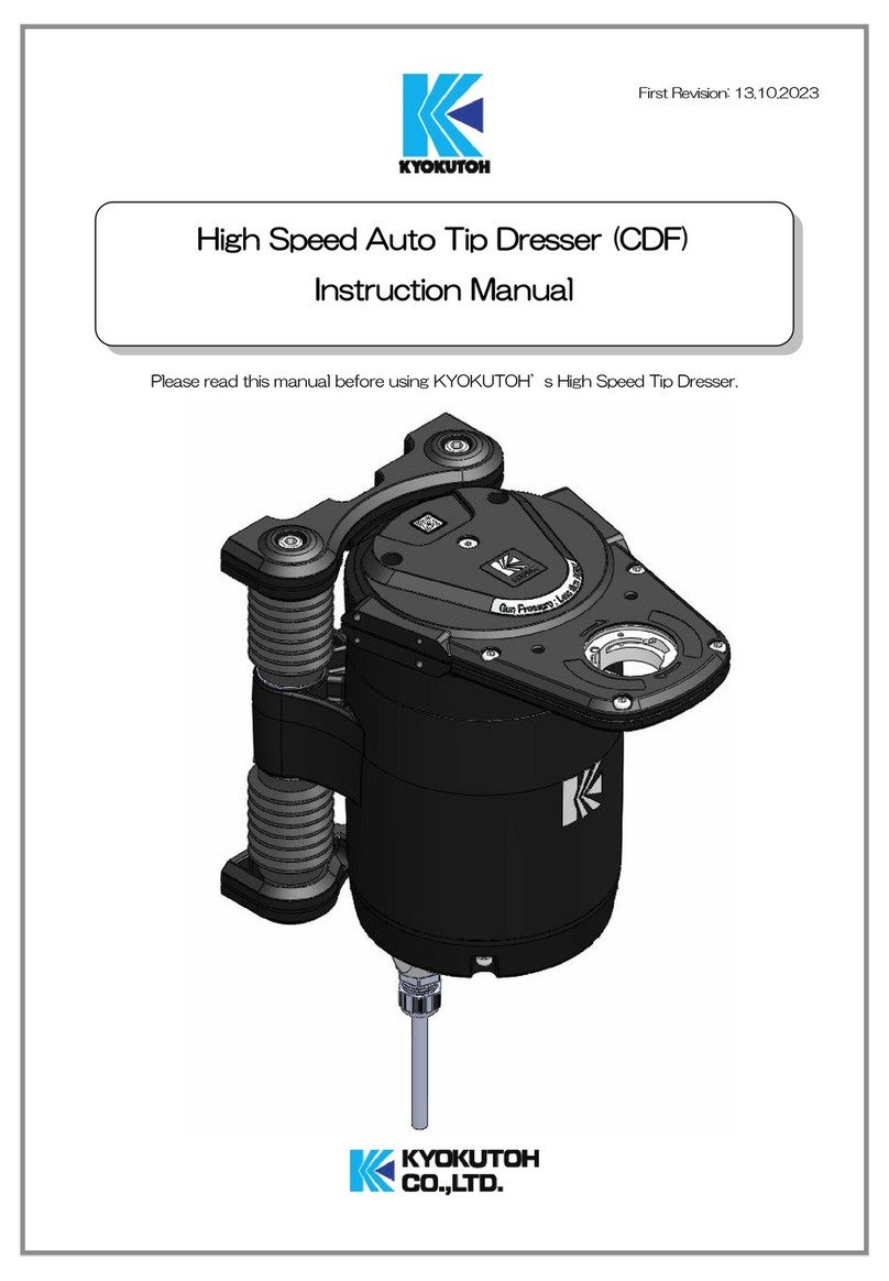KYOKUTOH CDF-200 instruction manual