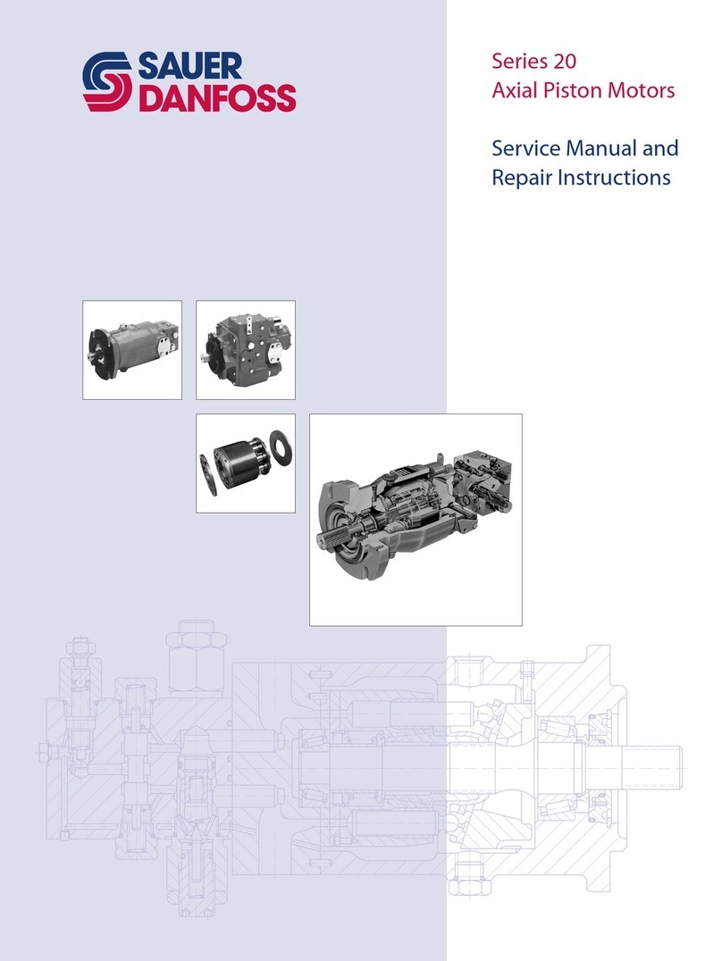 Sauer Danfoss 20 Series User manual