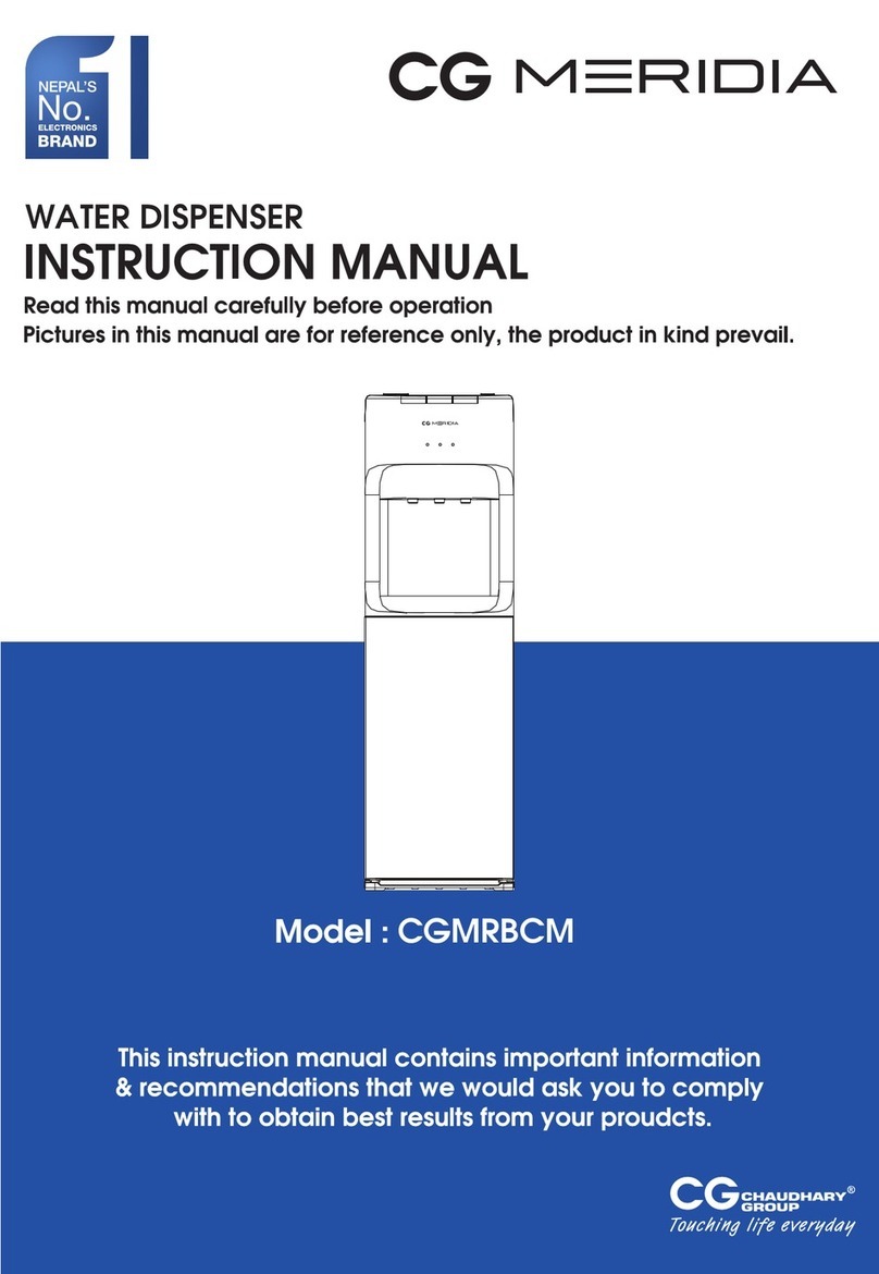 CG MERIDIA CGMRBCM instruction manual