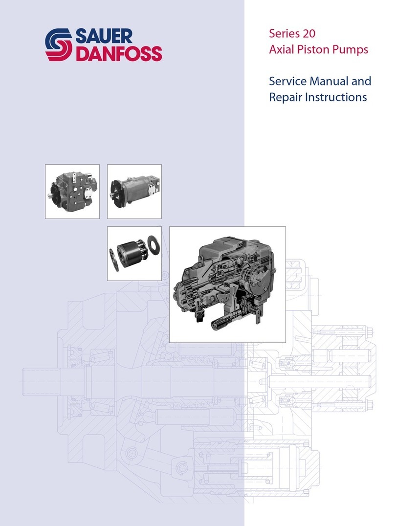 Sauer Danfoss 20 Series User manual