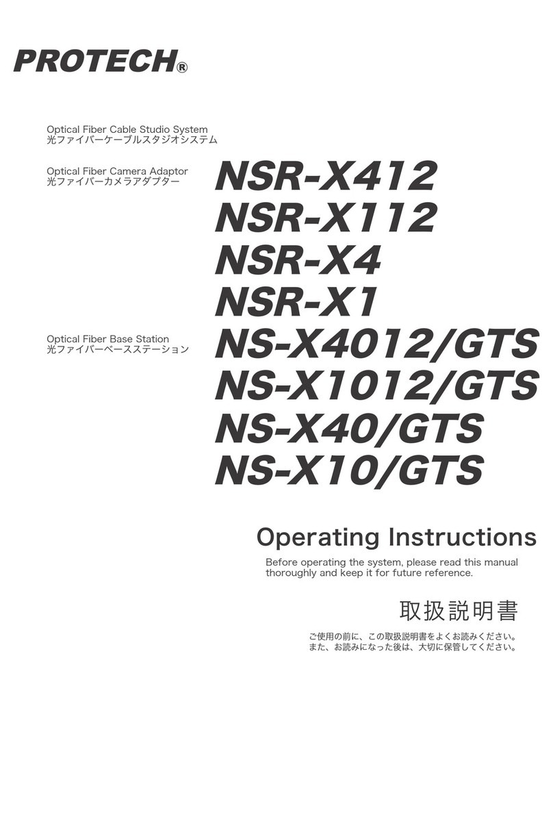 protech NSR-X412 User manual