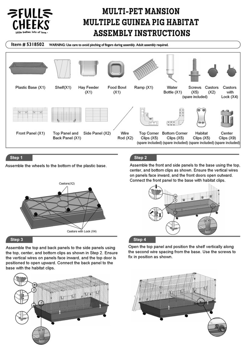 FULL CHEEKS 5318502 Assembly instructions