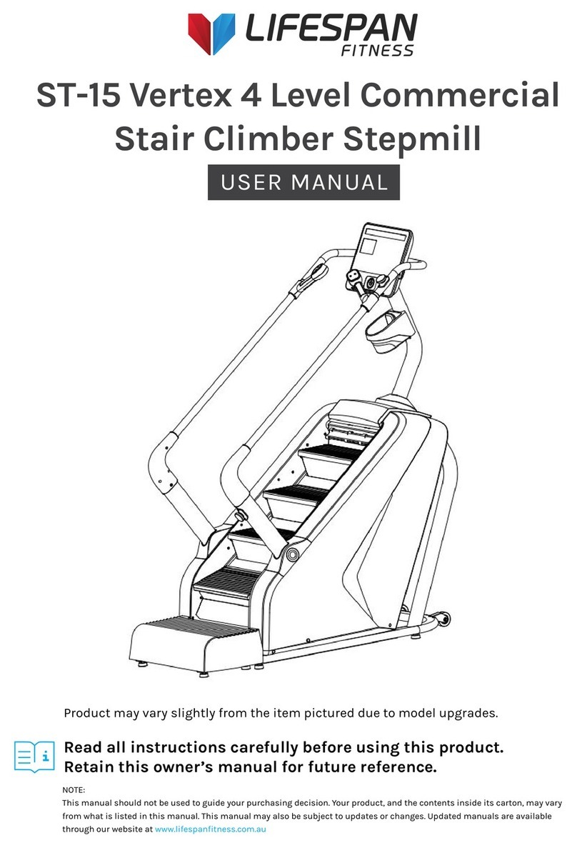 Life Span Vertex ST-15 manual Life Span Vertex ST-15 manual