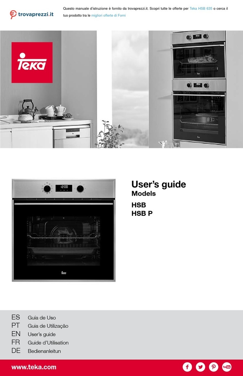 Teka HSB 635 User manual