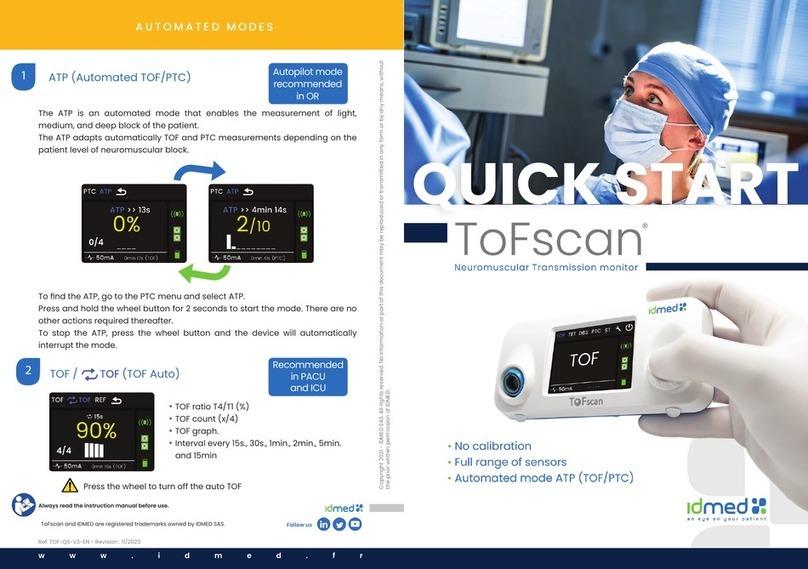 Idmed ToFscan quick start