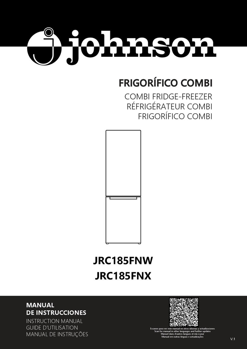 Johnson JRC185FNW User manual