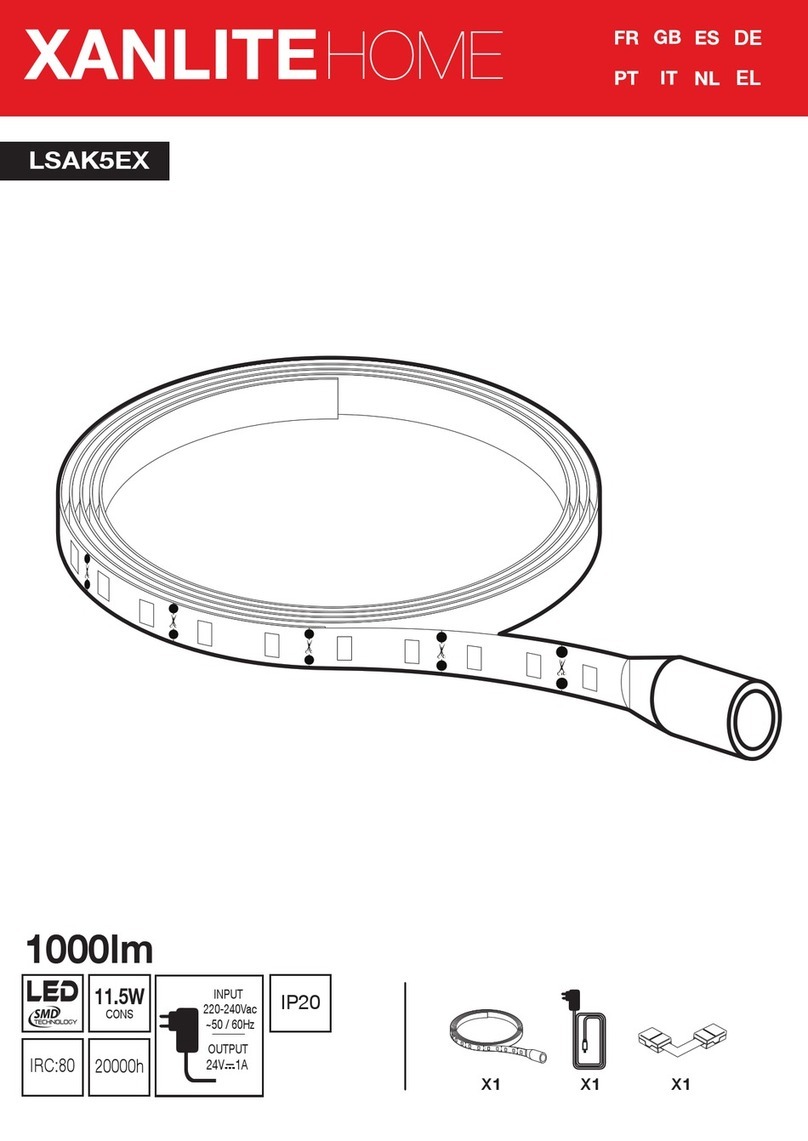 XanLite HOME LSAK5EX quick start guide