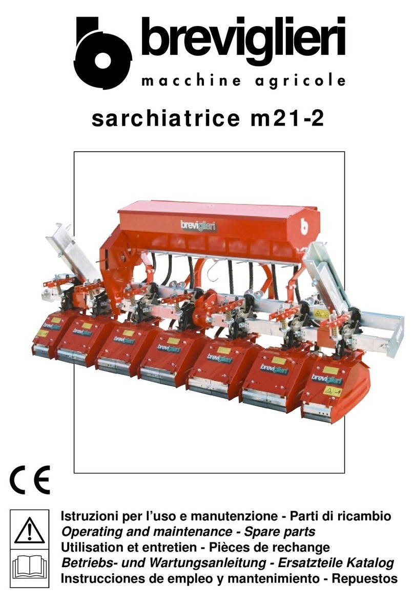 breviglieri telaio m21-2 165 fisso Manual