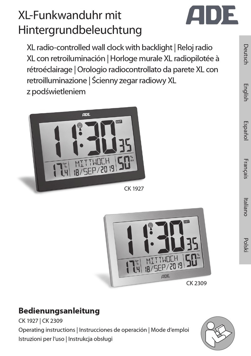 ADE CK 2309 operating instructions
