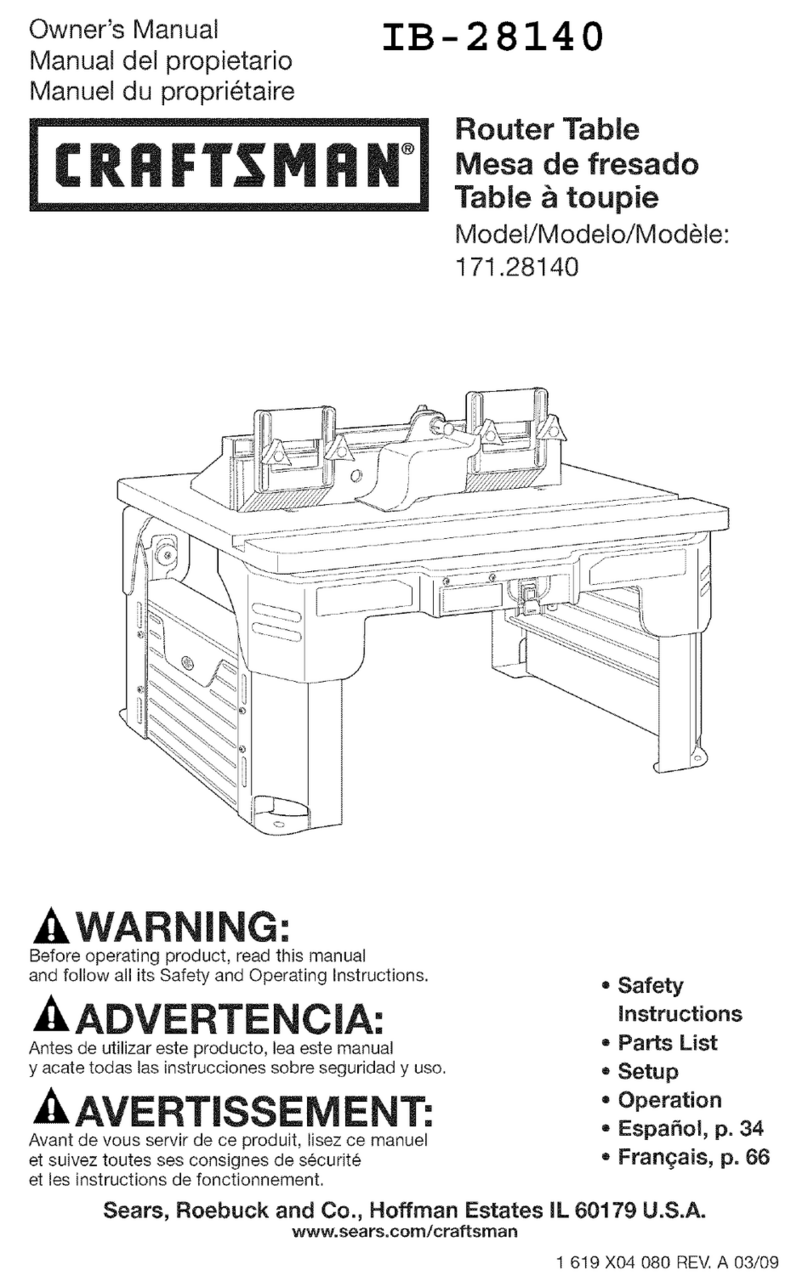 Craftsman IB-28140 owner's manual