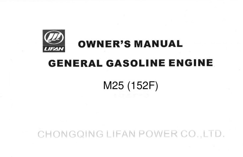 Lifan M25 owner's manual