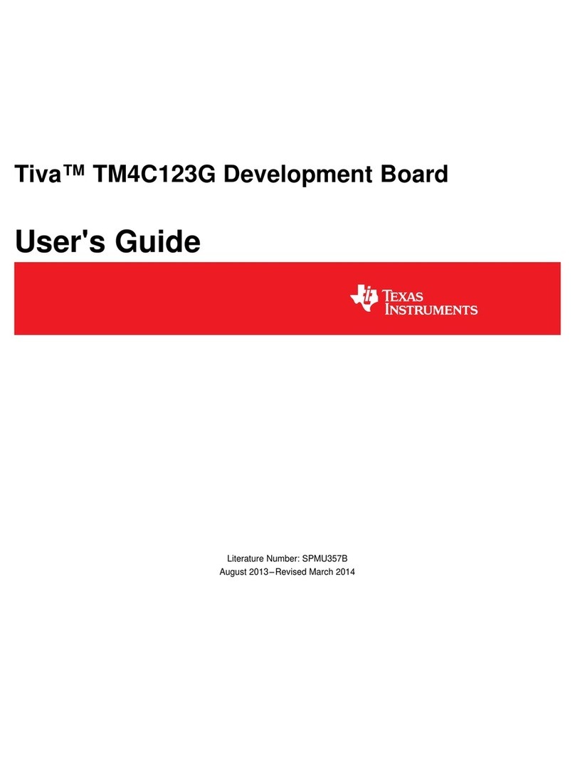Texas Instruments Tiva TM4C123G User manual
