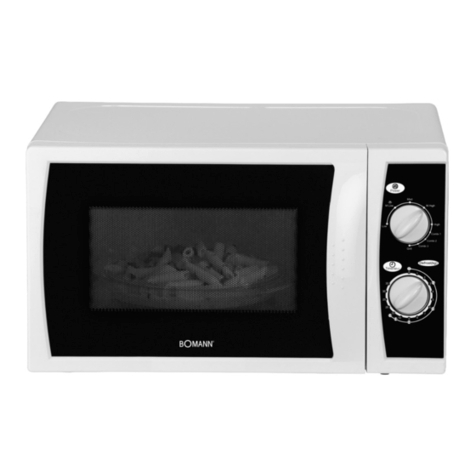 BOMANN MWG 2227 CB instruction manual