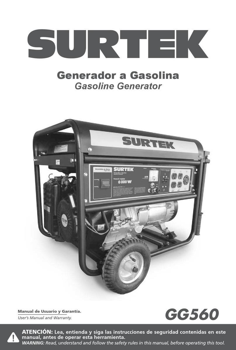 Surtek GG560 User's Manual and Warrantly