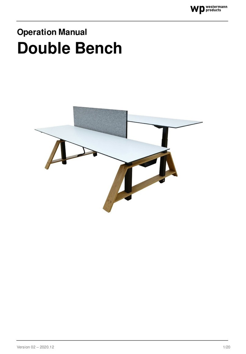 Westermann Double Bench Operation manual