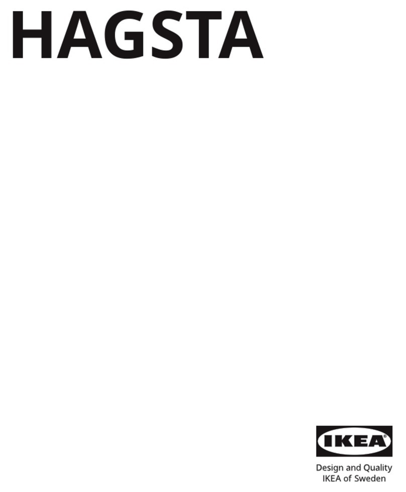 IKEA HAGSTA manual