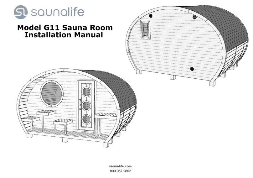 saunalife G11 installation manual