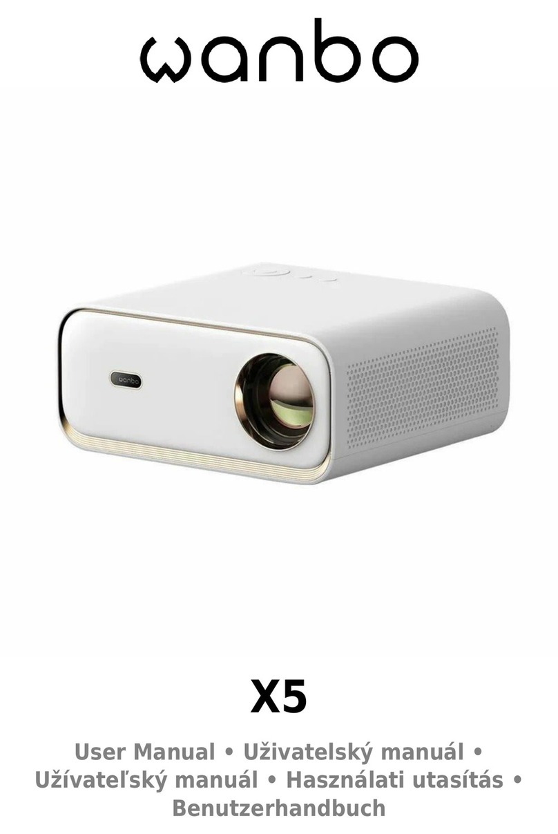 Wanbo X5 user manual