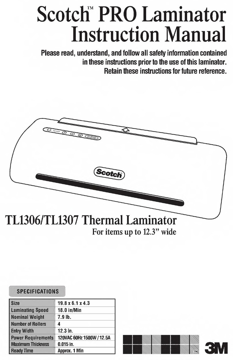 3M Scotch PRO TL1306 User manual