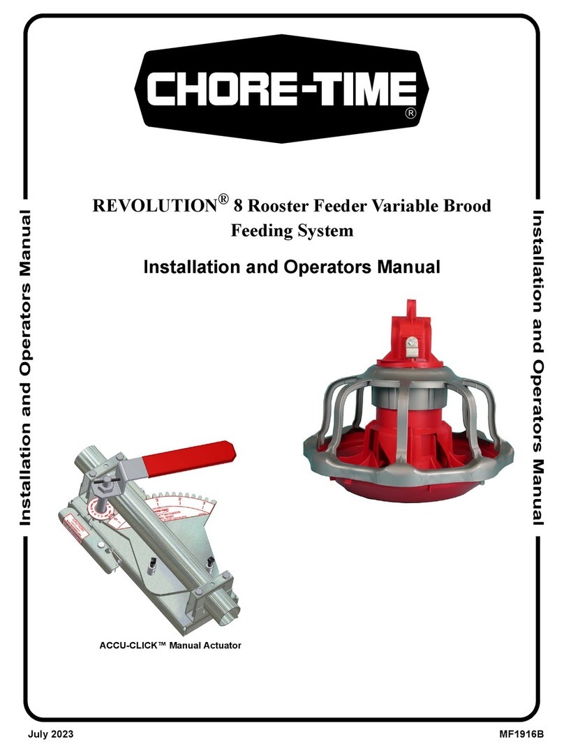 Chore-Time REVOLUTION 8 Setup guide