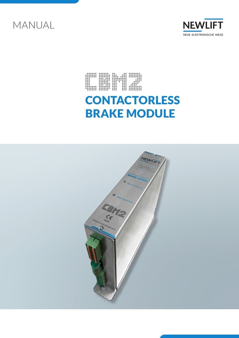 New lift CBM2 manual