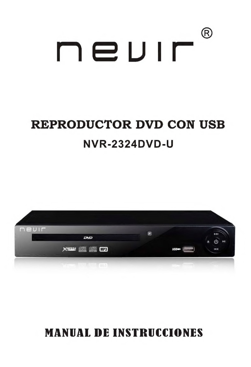 Nevir NVR-2324DVD-U User manual